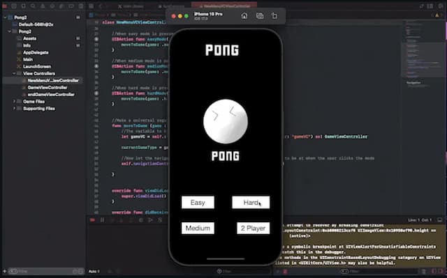 Swift Pong Game thumbnail